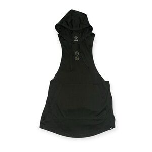 Under Armour Charcoal Sleeveless Hoodie Tank Top